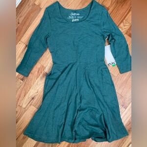 Pact Organics Teal Sustainable Dress
